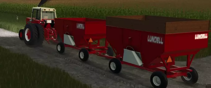 Trailers Lundell Gravity Wagons Farming Simulator mod