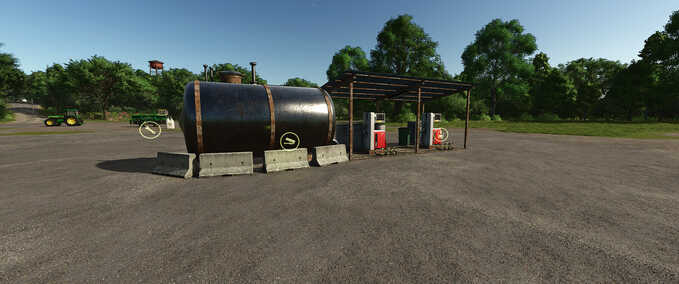 Placeable Objects Diesel Tank Farming Simulator mod