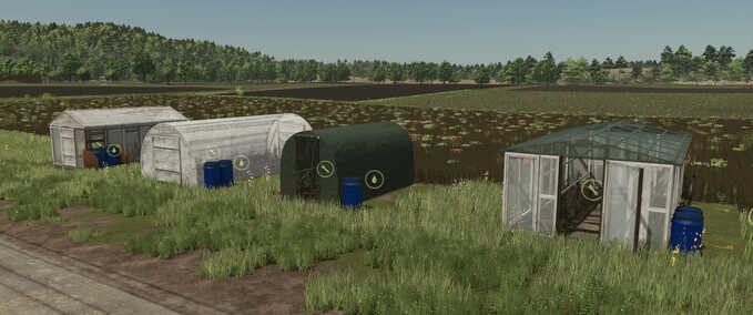 Greenhouses Pack of Greenhouses Farming Simulator mod