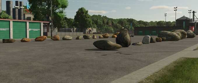 Placeable Objects Dynamic Crushable Rocks Pack Farming Simulator mod