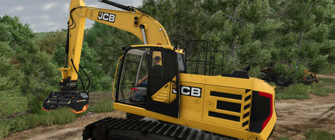 Exevators JCB 220X Excavator Farming Simulator mod