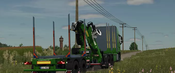 Schwarzmüller Tandem Timber Trailer Mod Image