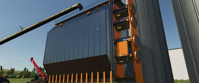 Factories Grain Dryer Production Farming Simulator mod