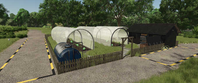 Greenhouses Large Greenhouse Farming Simulator mod