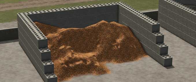 Sheds Bulk Material Bunker Farming Simulator mod
