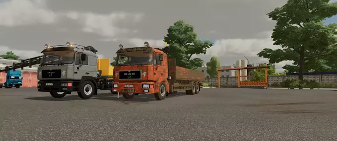 Trucks MAN 26.414 Farming Simulator mod