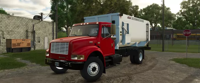 International 4900 Feed Truck Mod Image