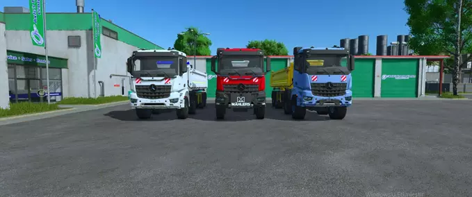 Mercedes Arocs 8x8 Mod Image