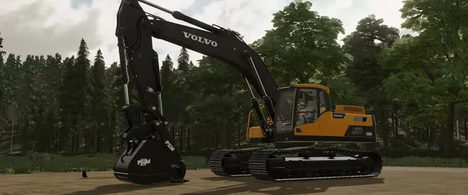 Volvo EC250D/EC300D Excavator Mod Image