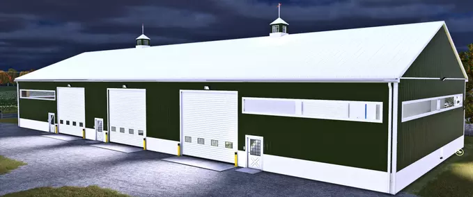 Silos American Midwest Fertilizer Shed Farming Simulator mod