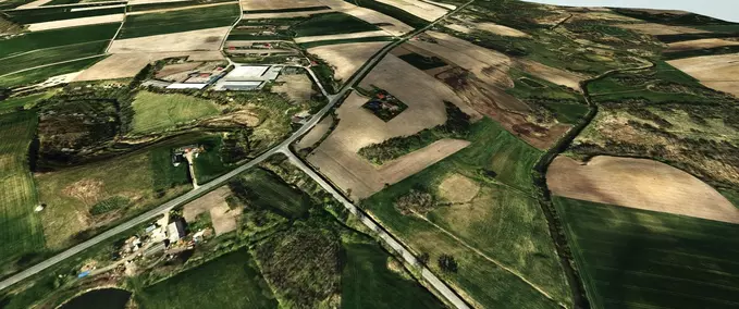 Empty 1x Map with Real Terrain and Multi-Angle Support Mod Image