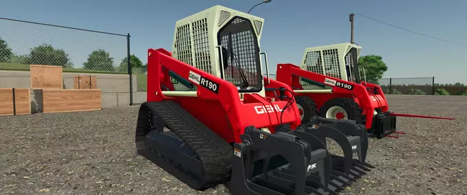 Other Vehicles Gehl R190 Throwback Skid Steer Farming Simulator mod