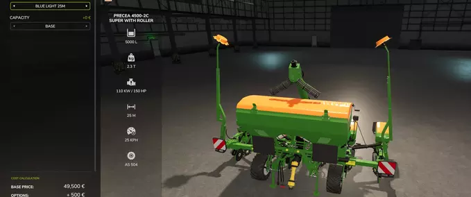 Amazone MultiCrop Planter and Roller Mod Image