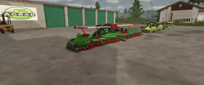 Cutters Claas Orbis 900 Multicolor Farming Simulator mod