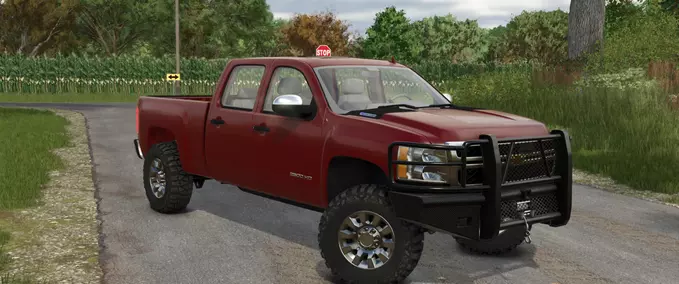 Cars 2012 Chevy Silverado Farming Simulator mod
