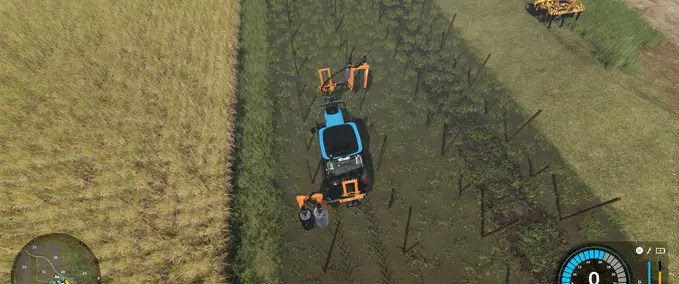 Gameplay Narrow Vines and Olives Farming Simulator mod