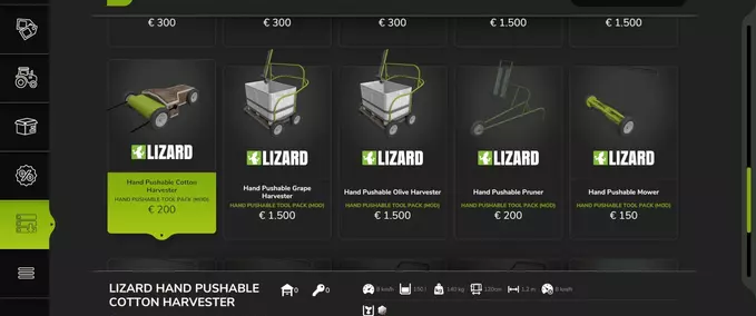 Hand Pushable Machines Pack Mod Image