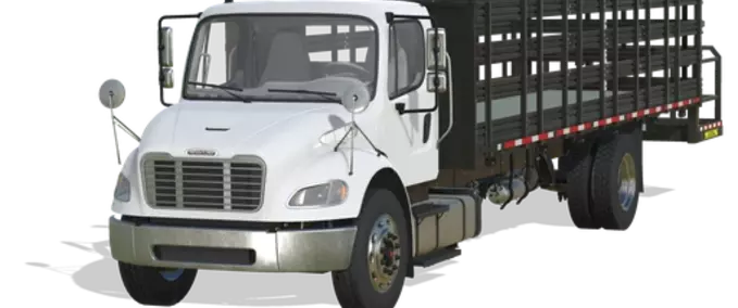 Other Vehicles Freightliner M2 Traffic Control Stakebed Farming Simulator mod