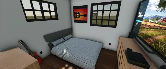3-Bedroom, 2-Bathroom Ranch House Mod Image