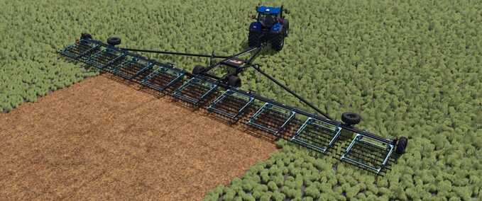 Cultivators & Harrows Elmers Super Harrow - Hirschfeld Edition Farming Simulator mod