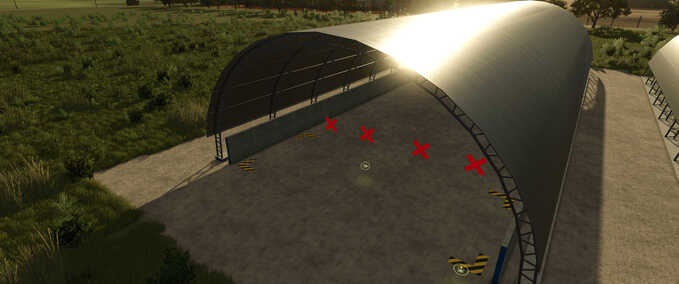 Sheds Storage Shed and Single Shed Pack Farming Simulator mod