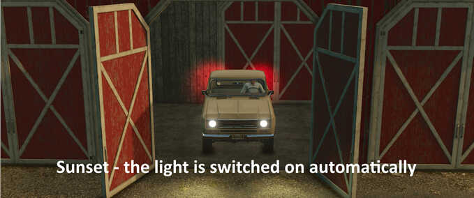 Scripts Auto Light On/Off Farming Simulator mod
