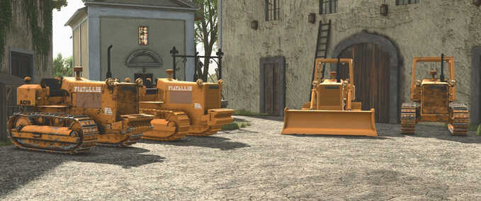 Fiat-Allis AD9 Crawler Tractor Mod Image