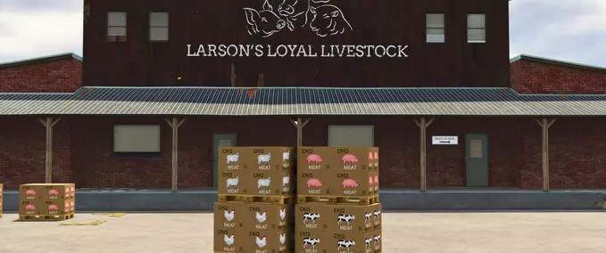 Factories Butcher Shop Farming Simulator mod