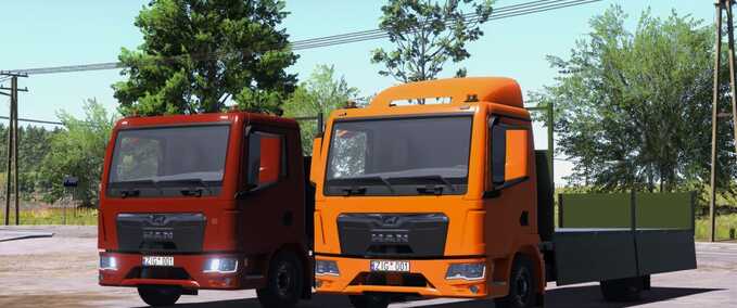 Trucks MAN TGL 12.220 Farming Simulator mod
