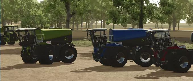Sprayers & Fertilizer SaddleTrac Liquid Shuttle Tanks AllRounder by WobbyTec Farming Simulator mod