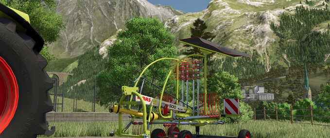 Tedders CLAAS LINER 500 Profi L Farming Simulator mod