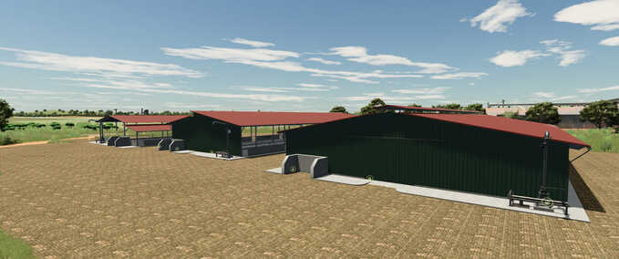 Animal Pens Cattle Pens for Beef Cattle Farming Simulator mod