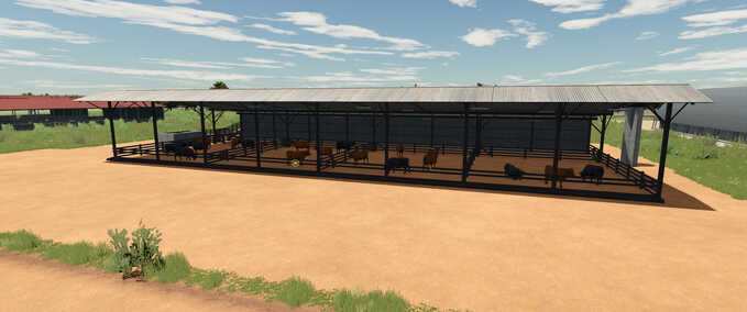 Animal Pens Confining Cows Farming Simulator mod