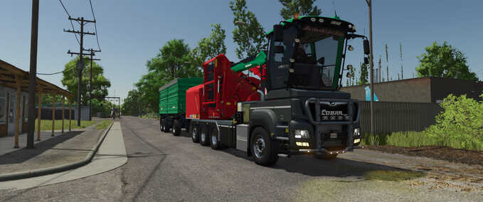 Forestry JENZ HEM 922 DQ Cobra Hybrid Farming Simulator mod