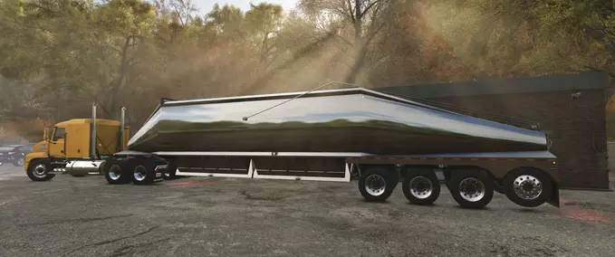 Beall Bullet Quad Axle Belly Dump Mod Image