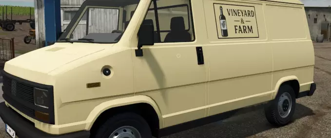 Other Vehicles Fiat Ducato 1.9 TD Farming Simulator mod