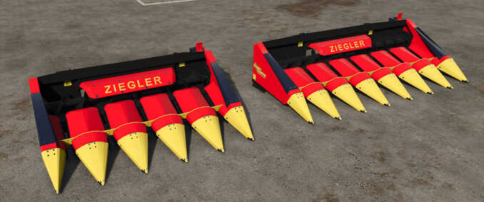 Cutters Ziegler Corn Champion 5R & 7R Farming Simulator mod