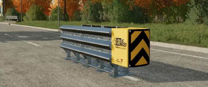 Traffix SLED and Delta TL-3 Crash Cushions Mod Image