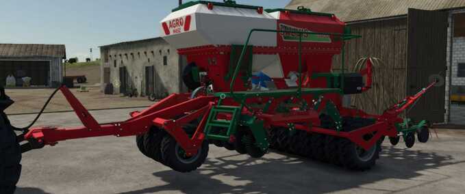 Seeders AgroMasz Salvis 3800 Farming Simulator mod