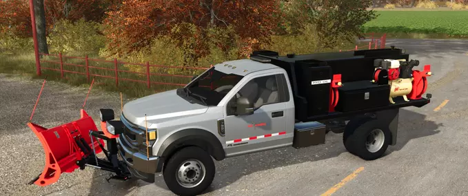 Other Vehicles 2020 F550 Fuel and Lube Truck Farming Simulator mod