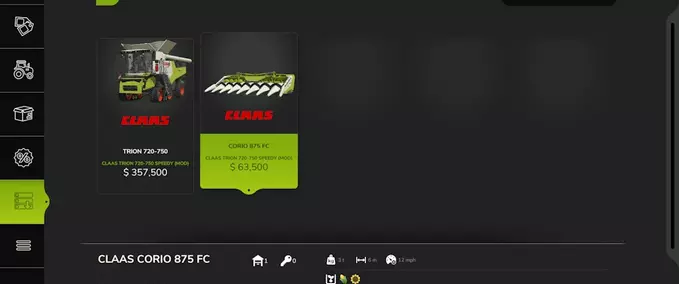 CLAAS TRION 720-750 Speedy Mod Image