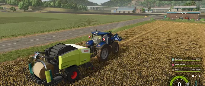 Balers CLAAS ROLLANT 455 UNIWRAP Speedy Farming Simulator mod