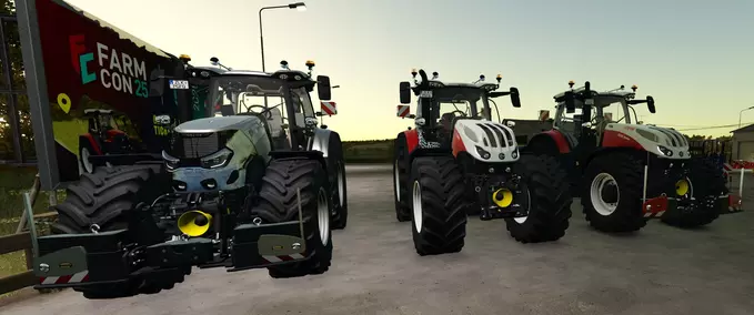 Case IH Optum AFS + Steyr Terrus CVT Mod Image