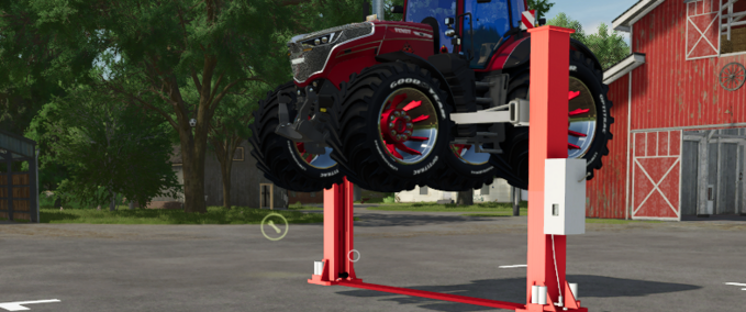 Lifting platform with workshop Mod Image