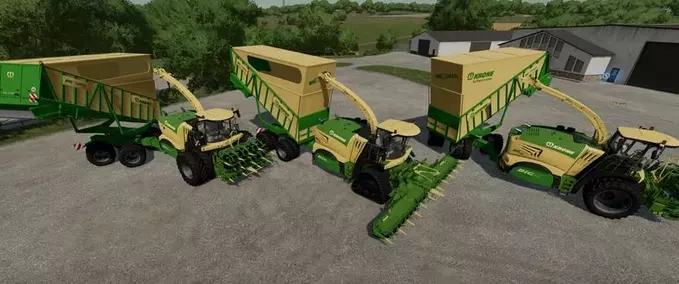 Krone Big X 1180 Cargo Mod Image