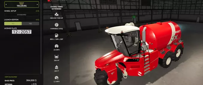 Vervaet Hydro Trike Extended Mod Image