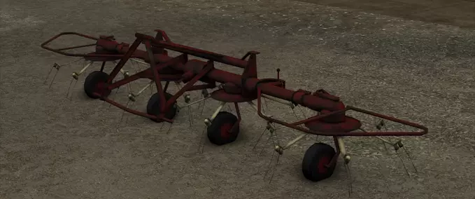 Deutz Fahr KH4S Decorative Tedder Mod Image