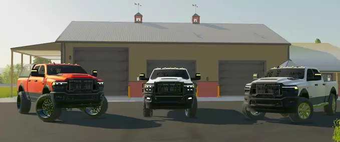 Cars 2025 Ram Rebel Farming Simulator mod
