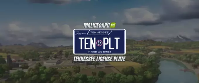 Tennessee License Plate Mod Image
