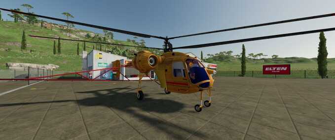 Other Vehicles KA26 Helicopter Farming Simulator mod